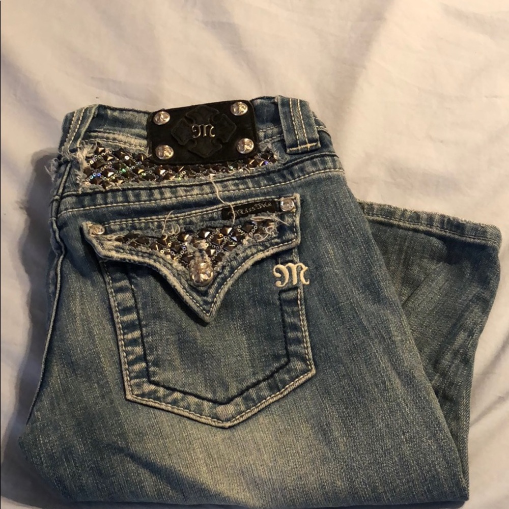 Miss Me Bermuda Shorts